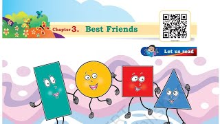 Best FriendsClass 3English SantoorUnit 1Chapter 3FULL CHAPTER EXPLANATION IN HINDIShapes [upl. by Enaols]