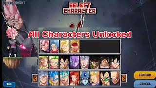 Z Legends 3 203 All Characters Latest Versus Update Android 2024 [upl. by Davilman]