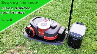 Apžvalgos įvertinimas vejos robotas Segway Navimow Išsami apžvalga [upl. by Nuoras]