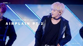 180622 롯데패밀리콘서트 AIRPLANE PT2  방탄소년단 뷔 직캠 BTS V [upl. by Rot]