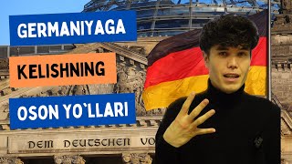 Germaniyaga kelish uchun dasturlar royxati 2023 [upl. by Ard]