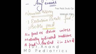 PEDIATRIC CASE PRESENTATION FORMAT BY DRANAND  NO5 [upl. by Leinod]