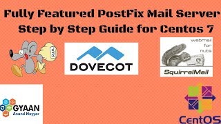 Configuring Email Server using PostFix Dovecot and SquirrelMail on Centos 7 [upl. by Ahsimat317]