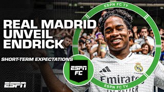 REACTION Endrick UNVEILED by Real Madrid 🙌 Sid Lowe doesnt expect much shortterm 👀  ESPN FC [upl. by Ekram]