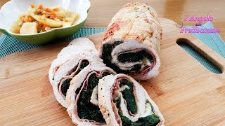 Arrosto o Rotolo di tacchino farcito Ricetta ideale per la domenica [upl. by Yeldar236]