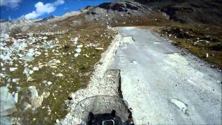 De Bardonecchia au sommet de la Pointe Someiller en moto [upl. by Dieball]