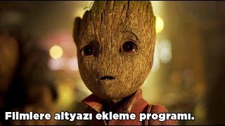 Videolara Altyazı Gömme İşlemi Nasıl Yapılır [upl. by Atirihs]