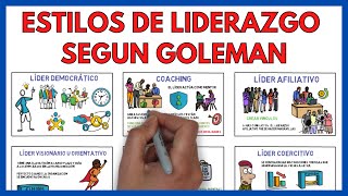 Los 6 ESTILOS de LIDERAZGO de Daniel Goleman ⭐  Economía de la empresa 155 [upl. by Breena853]