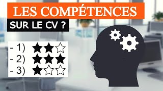 🏆 COMMENT INDIQUER LES COMPÉTENCES SUR LE CV   exemples de compétences [upl. by Alorac]