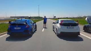 Civic FK8 vs Civic FK2 EVENTURI intake [upl. by Rebekah294]