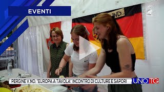 A Pergine quotEuropa a tavolaquot incontro di culture e sapori [upl. by Fancie]