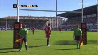 Rory Kockott passe un drop de cinquante mètres contre le RCT [upl. by Oelc]