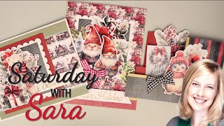 Saturday with Sara 89 Jolly Holidays by Paper Rose  PaperWishescom [upl. by Anam307]