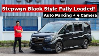 Honda Stepwgn Black Style  Honda Auto Parking  Joe Recondplus [upl. by Sellers]