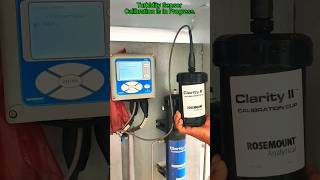 Turbidity Sensor Calibration🔥shorts short youtubeshorts viral [upl. by Airod]