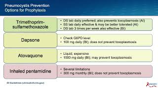 Pneumocystis Pneumonia Prevention amp Treatment [upl. by Braunstein]