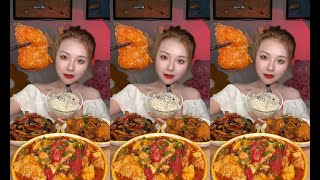 ASMR MUKBANG｜편안한 사운드 모음🍔🍟🍕🌭🍿🍝🍣🍤🍱🍚 [upl. by Hassett887]