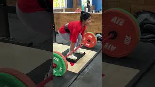 Deficit deadlift 🔥🔥motivationfitness sports trending youtubeshorts shortvideo viralvideo [upl. by Furlong]