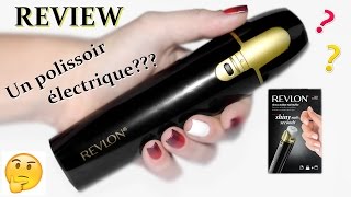 Review  Polissoir Electrique  Test Revlon Shine Addict Nail Buffer  melyne nailart [upl. by Ahders]