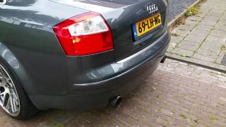 Audi a4 b6 18 20vt turbo akrapovic k04 [upl. by Alyaj]