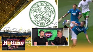 Hotline LIVE  Live from Dortmund ahead of Celtic UCL clash  Rangers vs Hibs referee review [upl. by Durnan16]