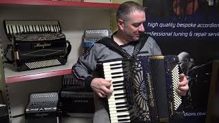 Alessandrini Piano Accordion Demonstration [upl. by Nylynnej]