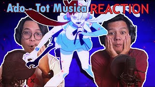 【Ado】Tot Musica（UTA from ONE PIECE FILM RED） REACTION [upl. by Erdne]