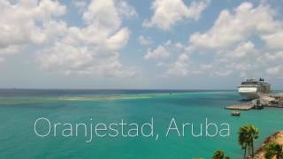 Oranjestad Aruba by Drone [upl. by Ribaudo]