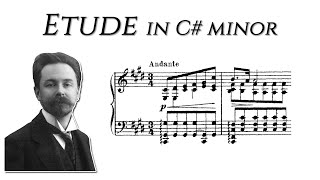 Scriabin Etude in Csharp minor Op 2 no 1  Henrik Kilhamn [upl. by Vanderhoek309]