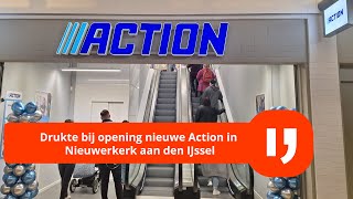 In de rij voor de nieuwe Action in Nieuwerkerk aan den IJssel [upl. by Ailic]