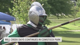 Comstock Park festival includes a Renaissance Faire that brings history alive [upl. by Nilsoj]