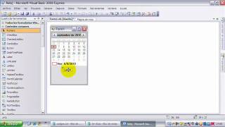 Como Hacer Un Reloj y Calendario En Visual basic 2008 [upl. by Eimaraj]