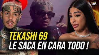 TEKASHI 69 LE TIRA A YAILIN Y LE SACA EN CARA TODO [upl. by Miarfe874]