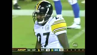 2005 Week 5 Steelers 24  Chargers 22 Highlights [upl. by Eelhsa]