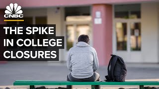 Why More And More Colleges Are Closing Down Across America [upl. by Karissa]