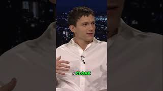 Behind the Scenes Surprising Moments with Tobey amp Andrew tomholland jimmyfallon marvel shorts [upl. by Ardnik361]