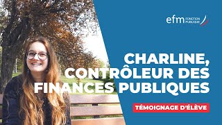 Charline a réussi le Concours Contrôleur des Finances Publiques  EFM Fonction Publique [upl. by Ecinnaj75]