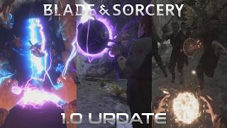 Blade amp Sorcery 10 Update  All Spells And Skills Showcase [upl. by Moore]