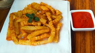 Make Fried Potatoes with this Crispiness and Flavour  Accordion Fried Potatoes [upl. by Nepsa889]