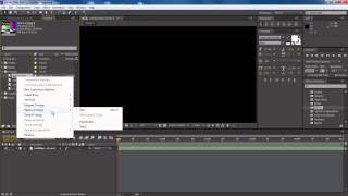 How to relink offline media and change their mode in Adobe After Effects CS6 [upl. by Aivataj]