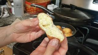 ASMR Cooking Russian Mini Donuts Ponchiki Soft Spoken [upl. by Knipe]