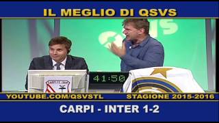 QSVS  I GOL DI CARPI  INTER 12  TELELOMBARDIA  TOP CALCIO 24 [upl. by Adnilak708]