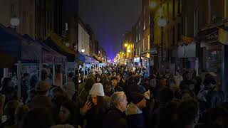 Busy scenes at the Dublin by Night Festival [upl. by Foster]