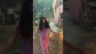 Diwali celebration 🥳🪔✨💗 youtube diwali firecracker [upl. by Ingold]