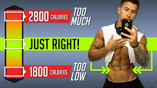 How Many Calories Should You Eat To Lose Fat GET THIS RIGHT [upl. by Nelehyram]