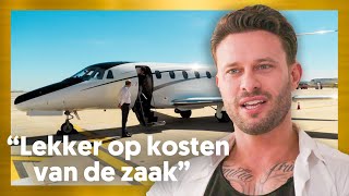 Met PRIVÉJET op zakenreis om HUIZEN te kopen  Waar doen ze het van [upl. by Eissehc]