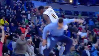 Emmanuel Mudiay Knocks Down Game Winning Buzzer Beater [upl. by Nylssej397]