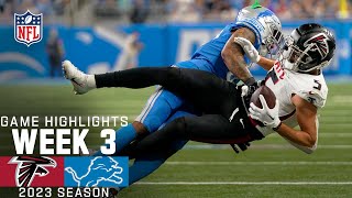 Atlanta Falcons vs Detroit Lions Game Highlights  NFL 2023 Week 3 [upl. by Philippa]