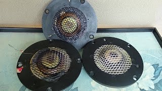 Vintage Acoustic Research Midrange Drivers [upl. by Arracahs]