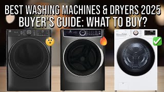 Best Washing Machines 2024  Top Washing Machine amp Dryer 2024  Ultimate Guide  Budget to Best [upl. by Eelirrem]